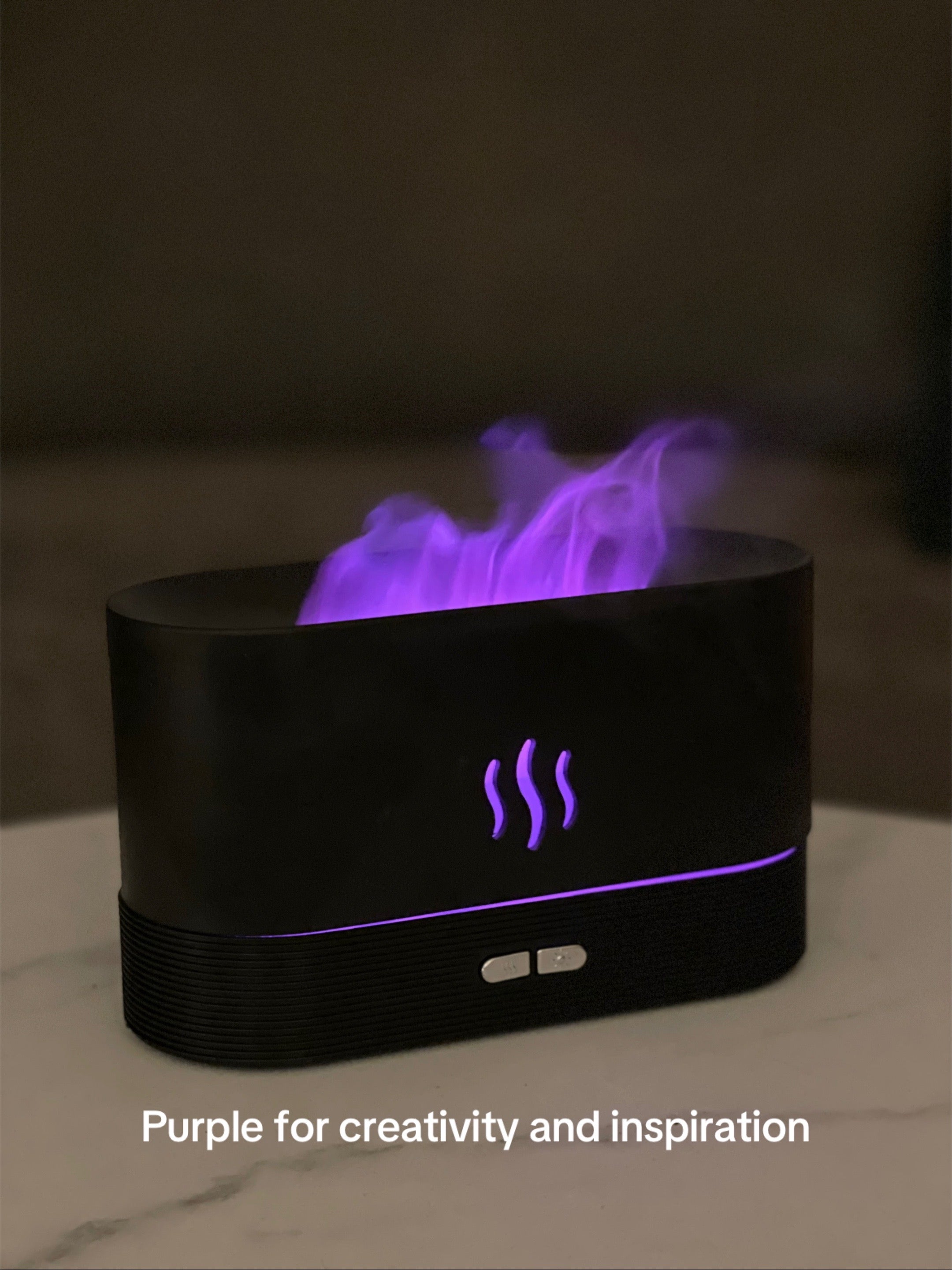 🌈 Color Flame Aroma Diffuser – Relaxation and Atmosphere for Your Home